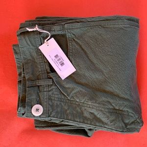 NWT Jesse Kamm Handy Pants Olive